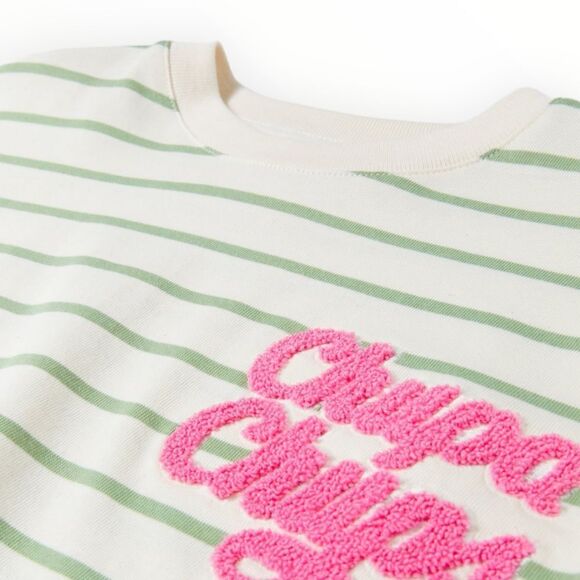 ZARA Kids | Ecru/Green | STRIPED CHUPA CHUPS® SHIRT - Picture 3 of 4
